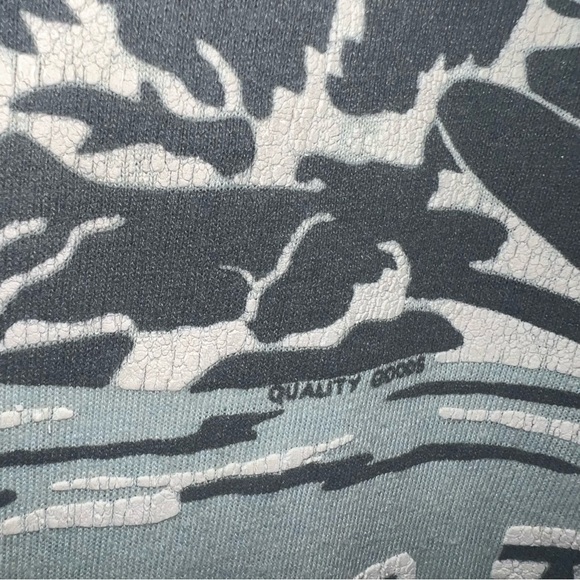 Quality Goods Banff Canada National Park Single Stitch Pale Blue T-shirt Large - Picture 9 of 13